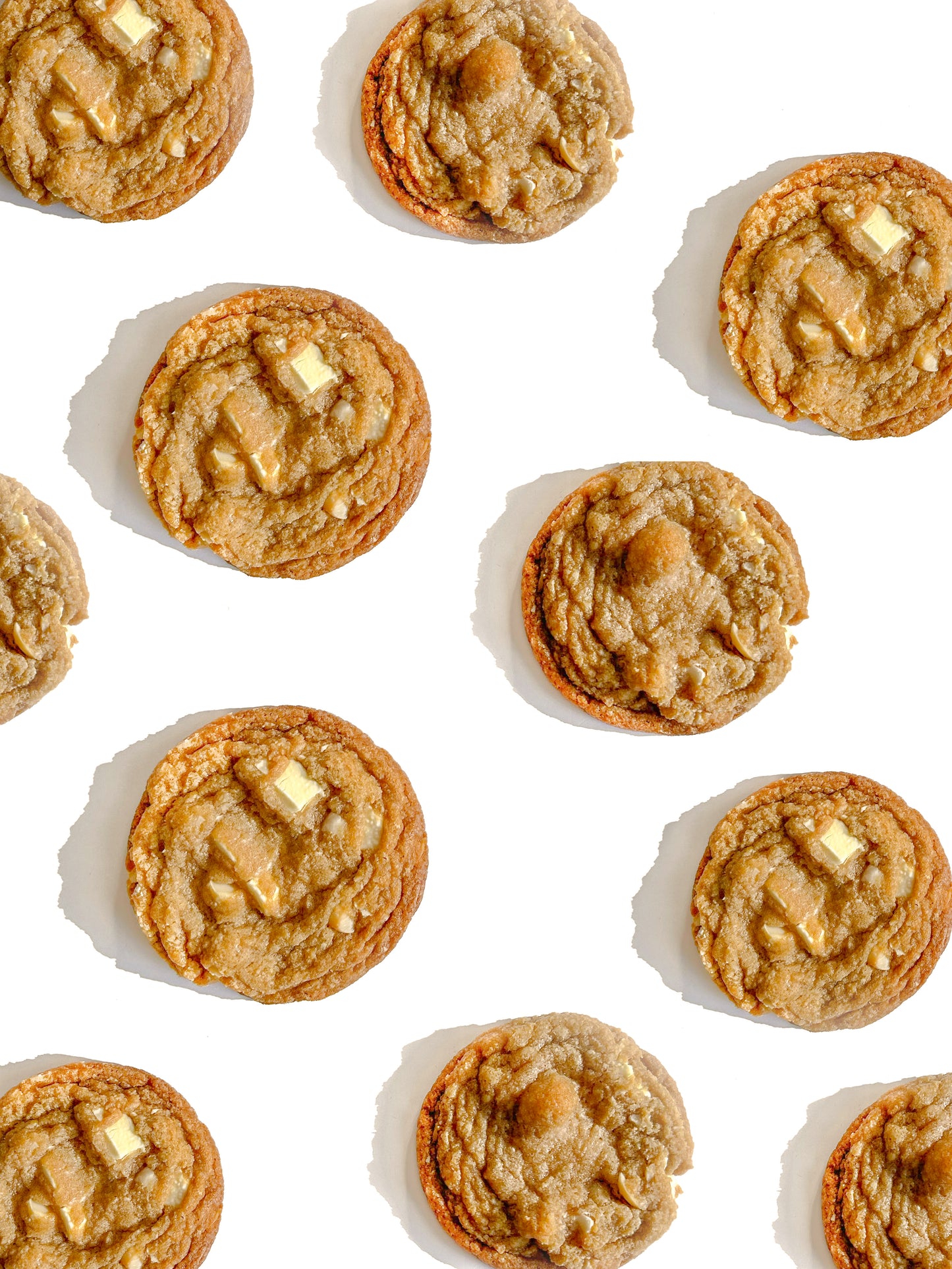 White Chocolate Macadamia Nut Cookies.